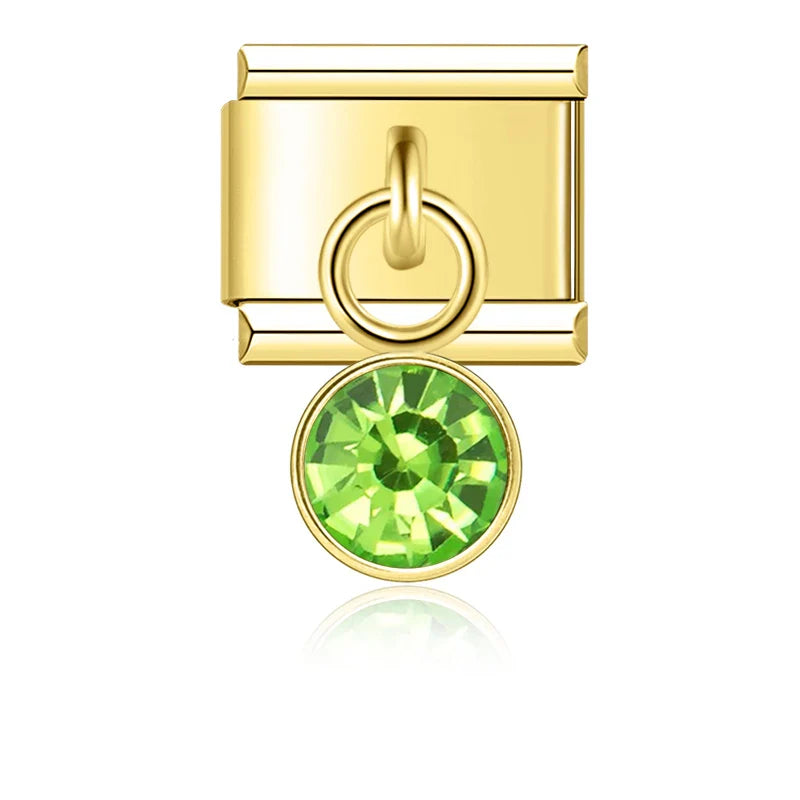 Geburtsstein August Gold - italiancharm