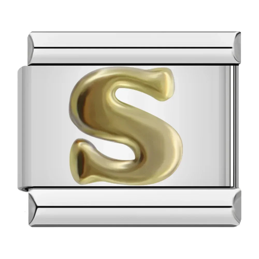 Buchstaben S - Italian Charm