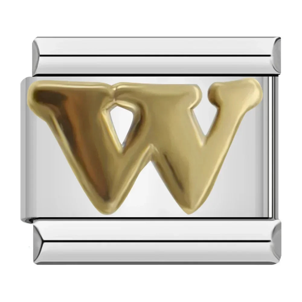 Buchstaben W - Italian Charm