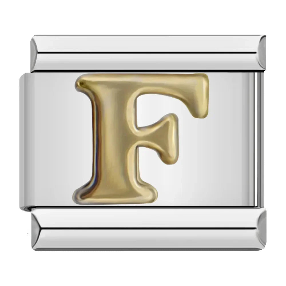 Buchstaben F - Italian Charm