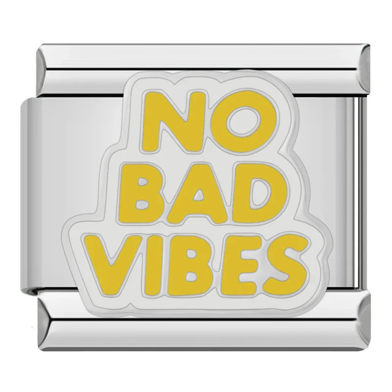 NO BAD VIBES - Italian Charm