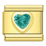 Green Heart - ItalianCharm