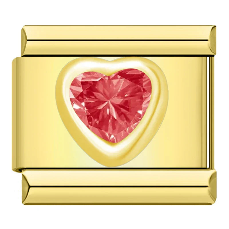 Red Heart love - Italian Charm