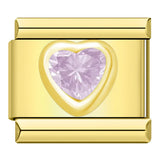 Lila Heart - ItalianCharm