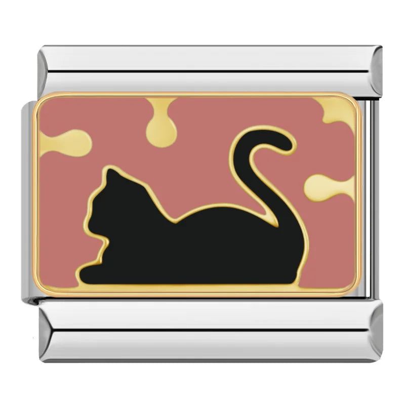 Cat rosa - Italian Charm