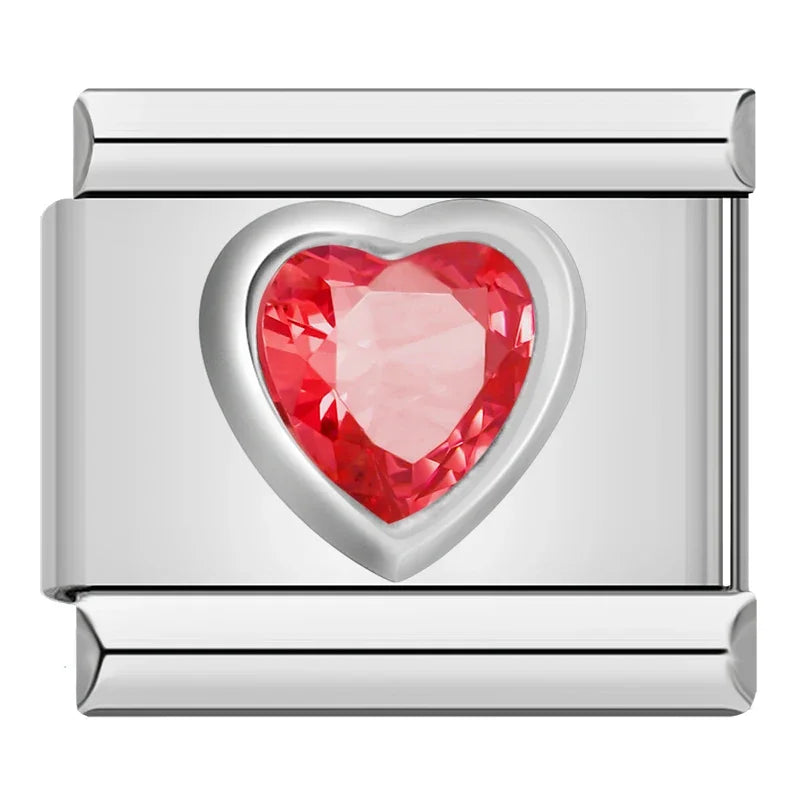 Red Heart love - Italian Charm