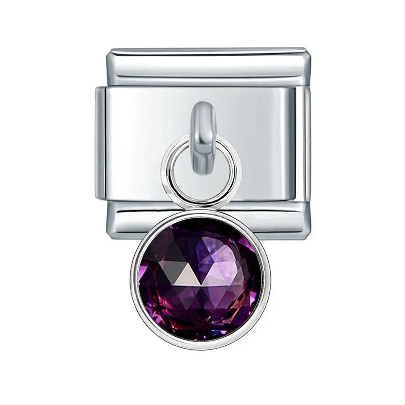 Geburtsstein Februar - Italian Charm