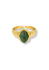 Ovale Stein Ring - Minerva
