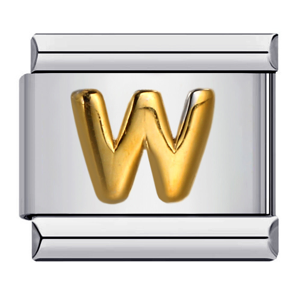 Buchstaben W - Italian Charm