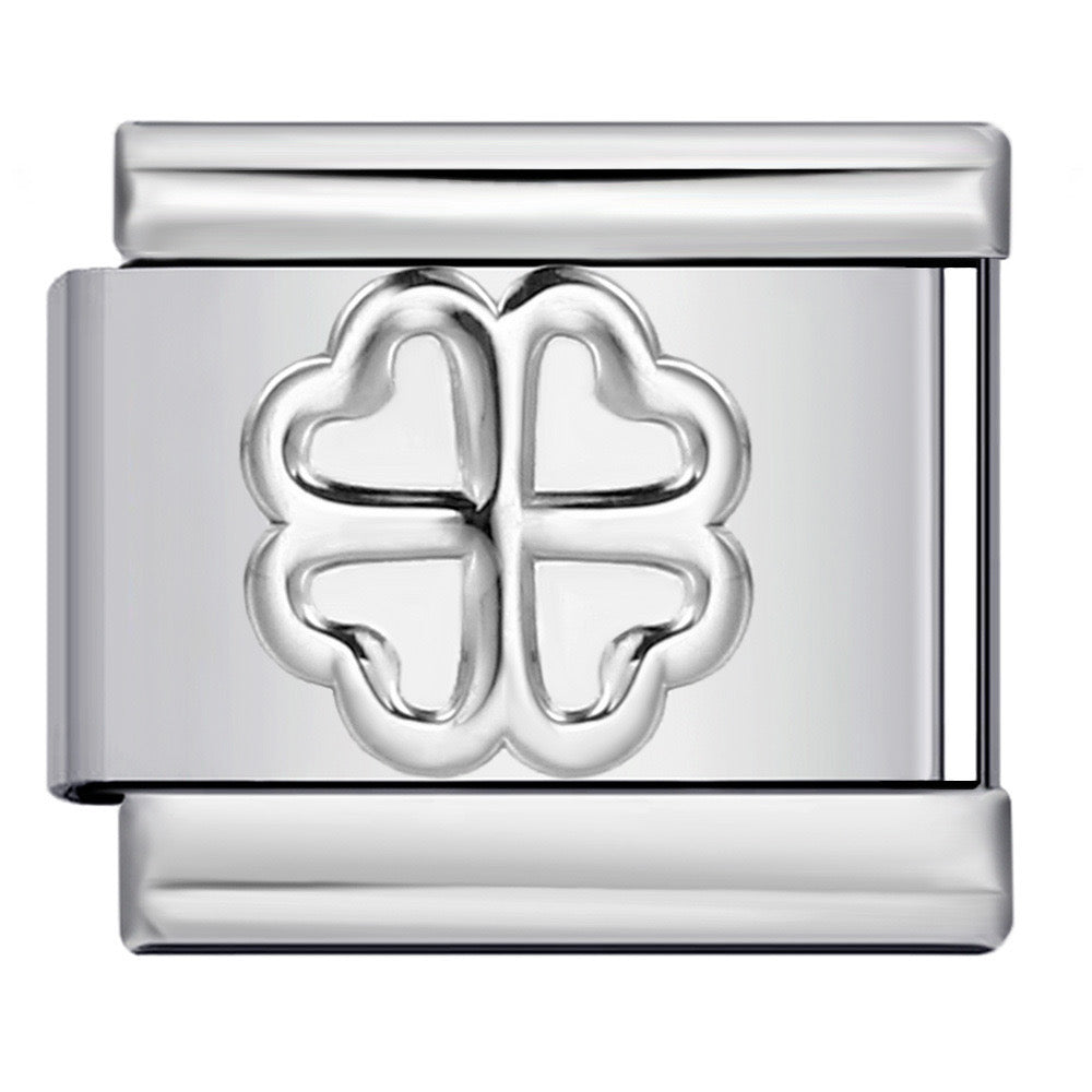 Herzchen Kleeblatt - ItalianCharm