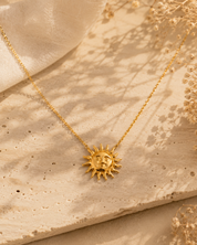 Solara Sun Halskette | GOLD