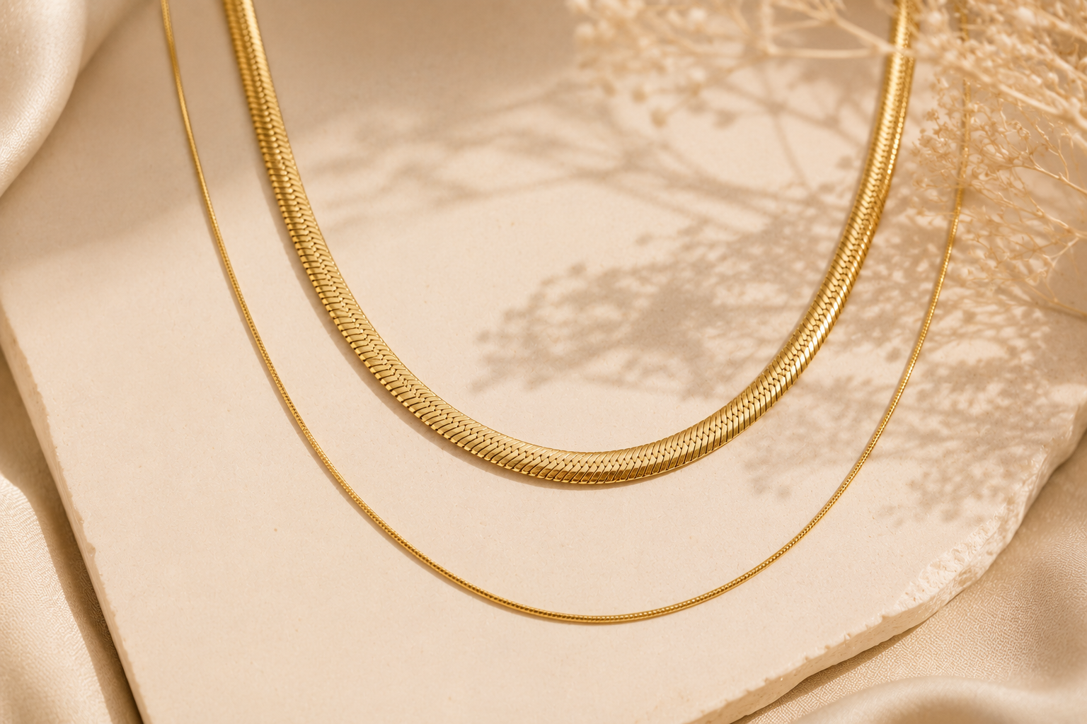 Luna Layer Halskette | GOLD