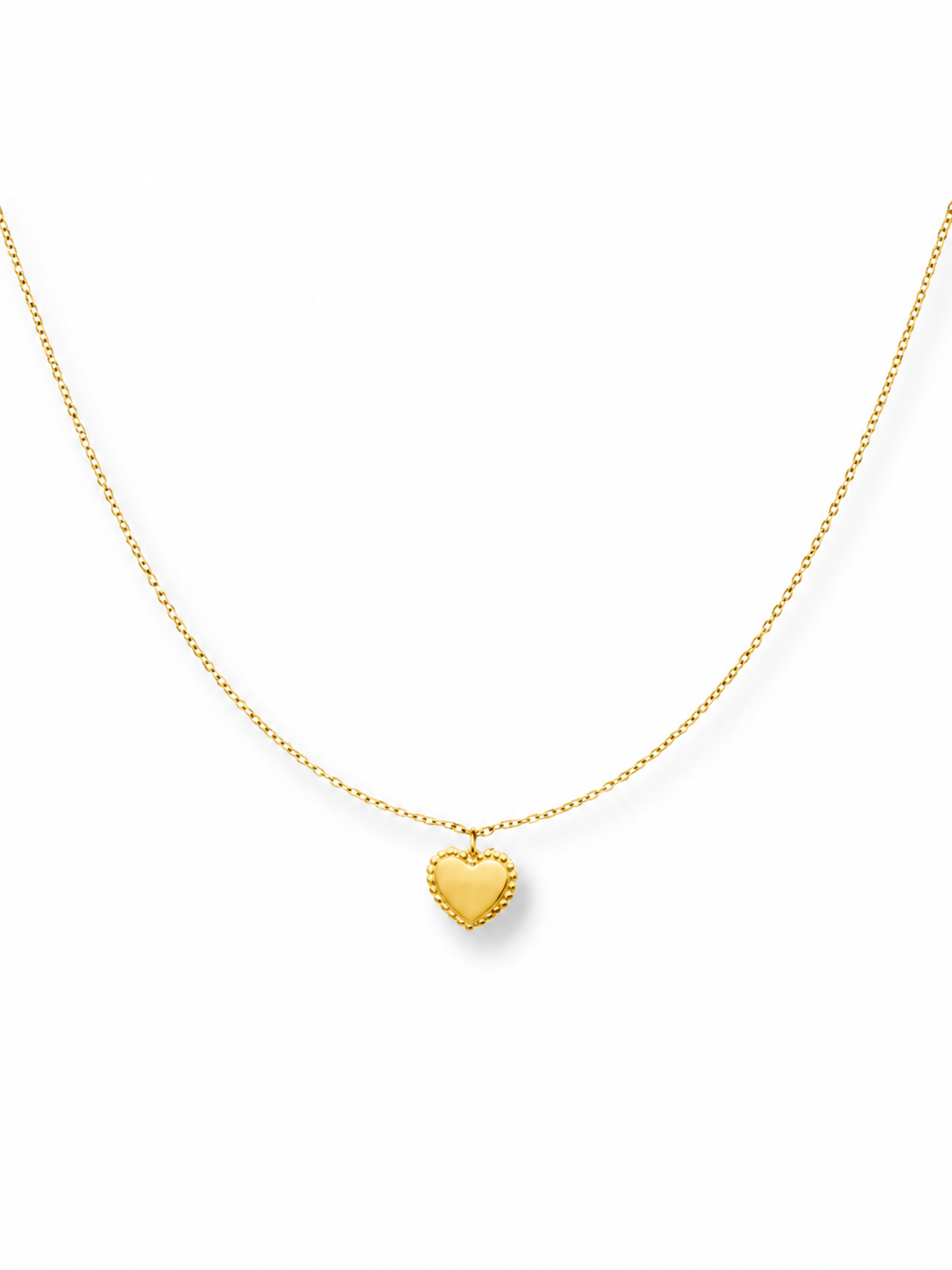 Zemra Heart Necklace  | GOLD