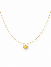 Zemra Heart Necklace  | GOLD