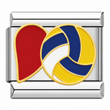 Volleyball Charm - Italian Charm