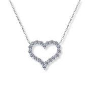 Amora Heart Halskette | SILBER