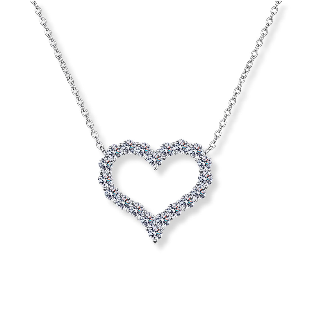 Amora Heart Necklace | SILBER