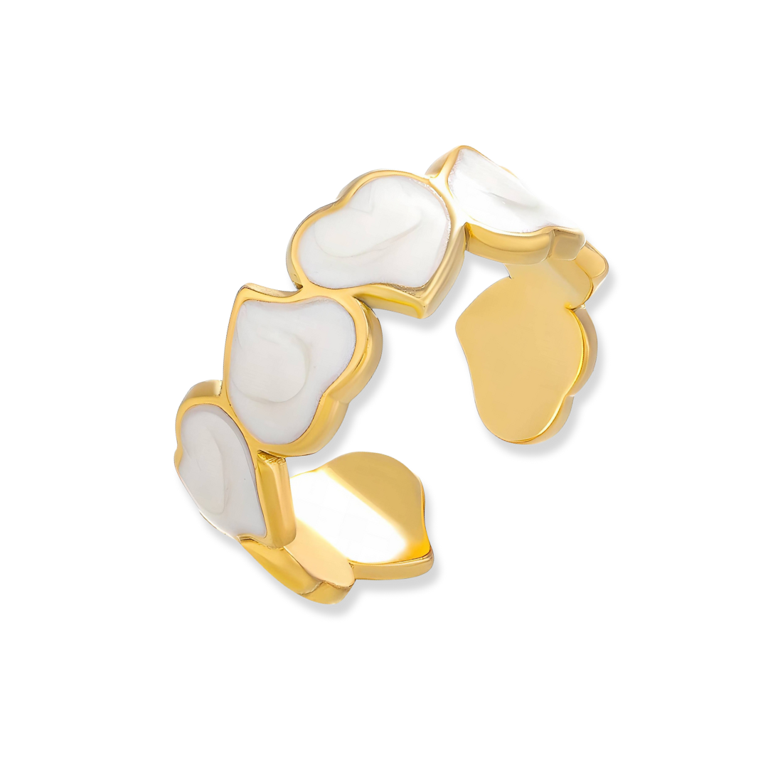 Amora Heart Ring | GOLD