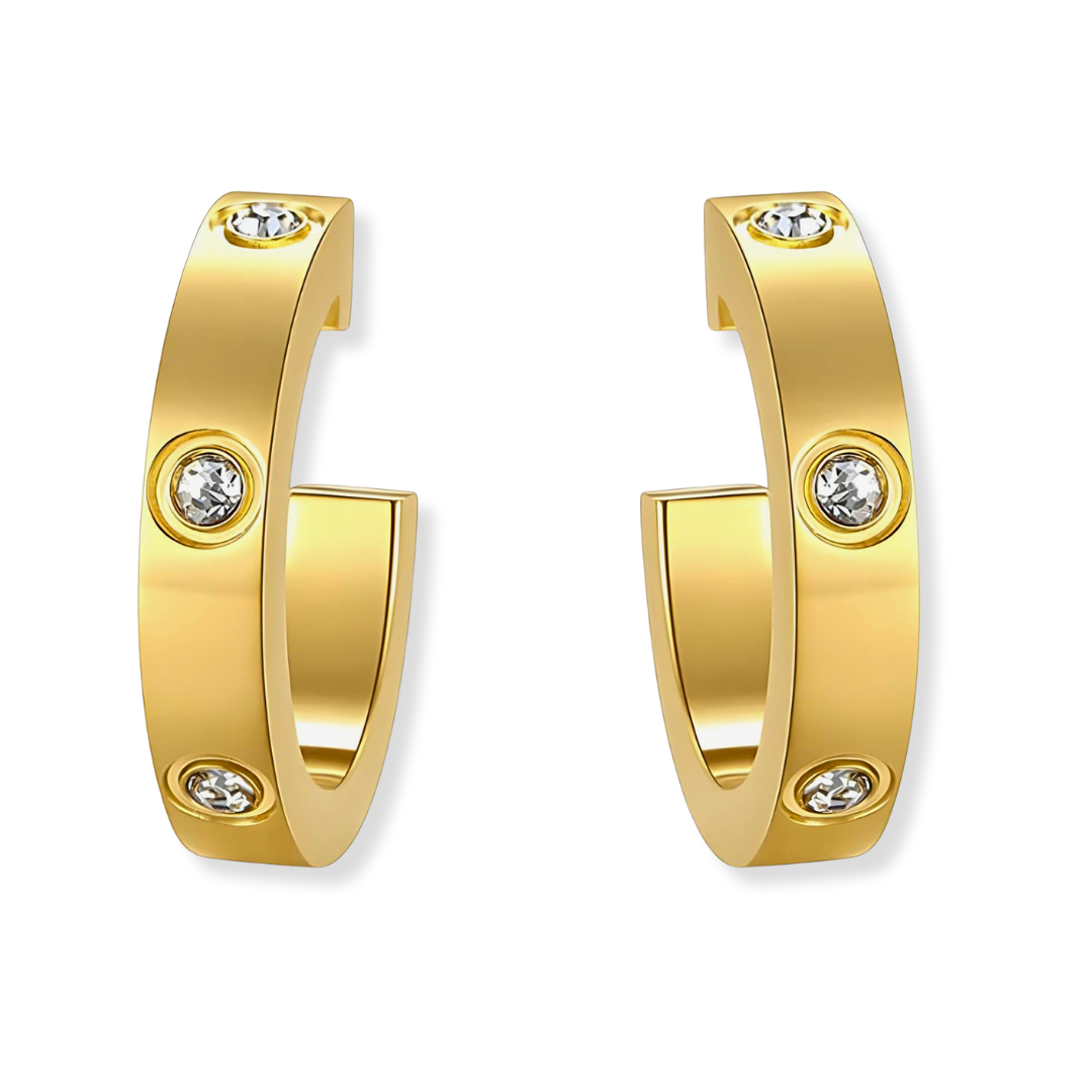 Sparkle Glow Loops │GOLD