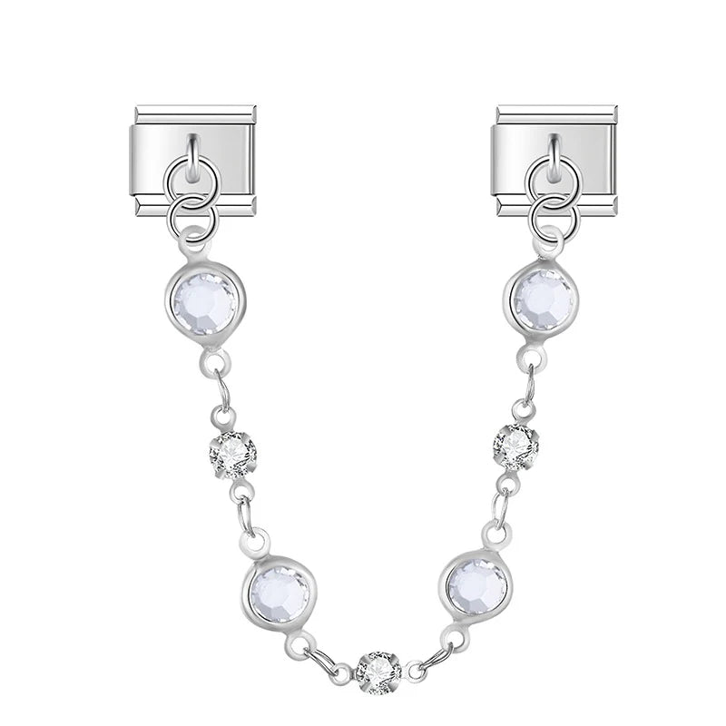 Withe Diamonds silber - Italiancharm