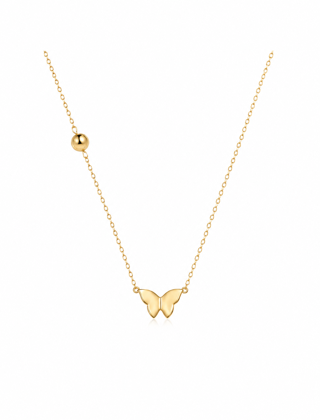 Butterfly Glow Necklace | GOLD