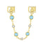 Blue Diamonds - Italian Charm