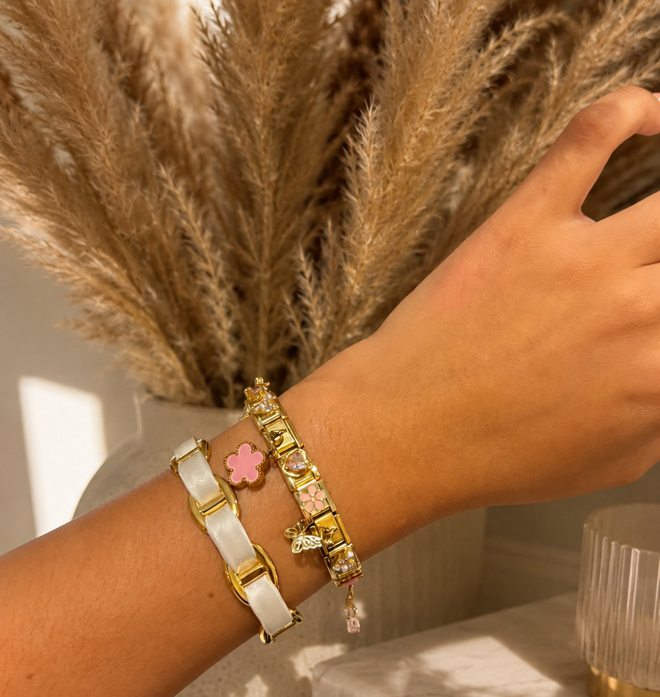 Sienna Link Bracelet | Braun