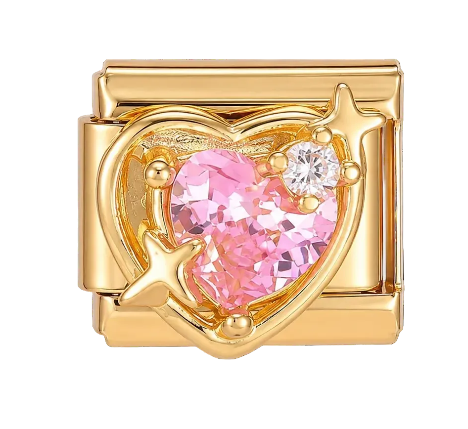 Pink Starlight - Italian Charm
