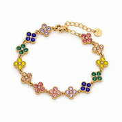 Chroma Clover Bracelet | GOLD