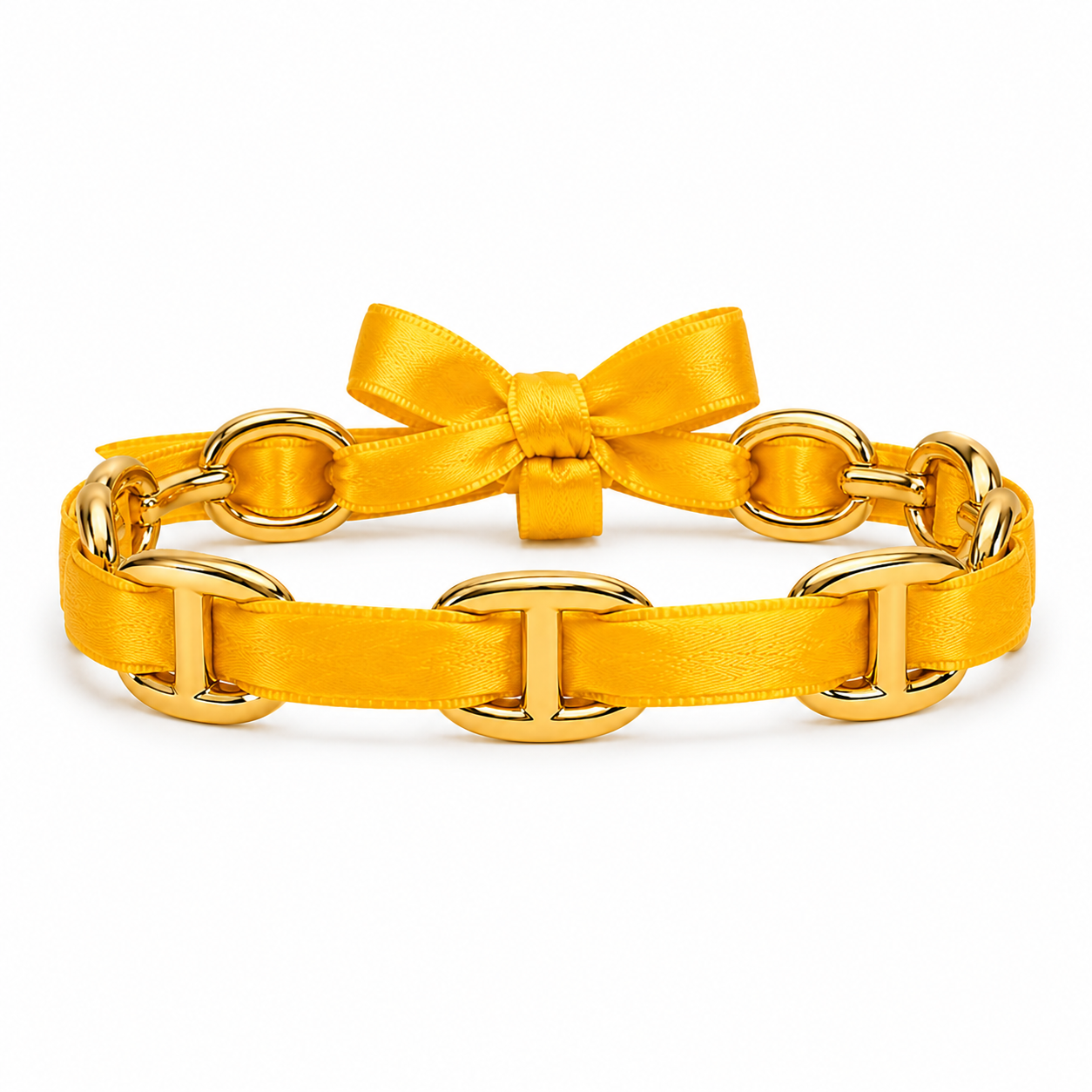 Sienna Link Bracelet | Gelb