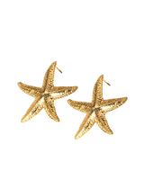 Golden Starfish Ohrstecker | GOLD